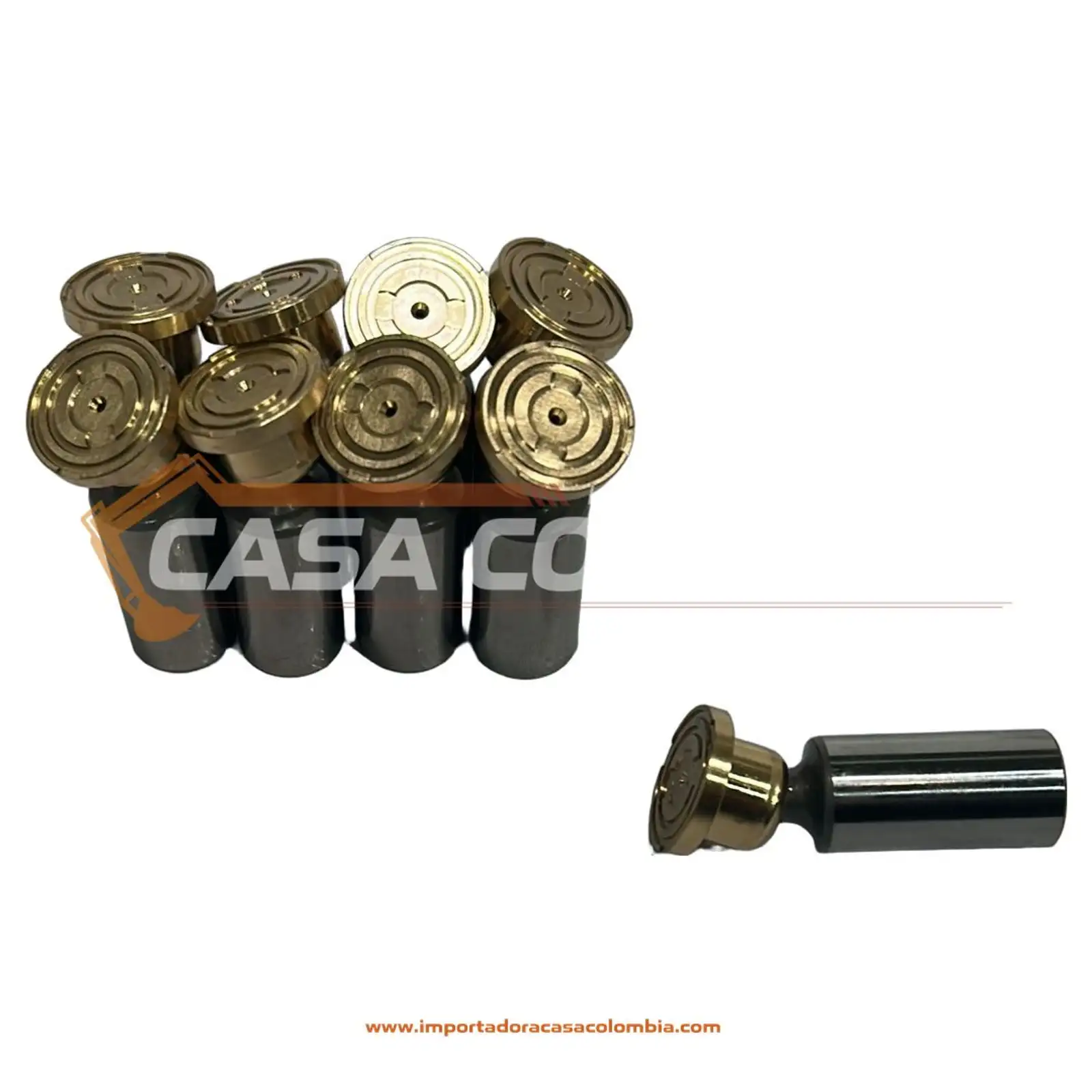 1184402 (1) KIT PISTONES DELANTEROS X 10 BOMBA HIDRAULICA EXC. HITACHI ZX70-3