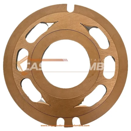 PLACA VALVULA MOTOR GIRO EXC. SHANTUI SE220LC