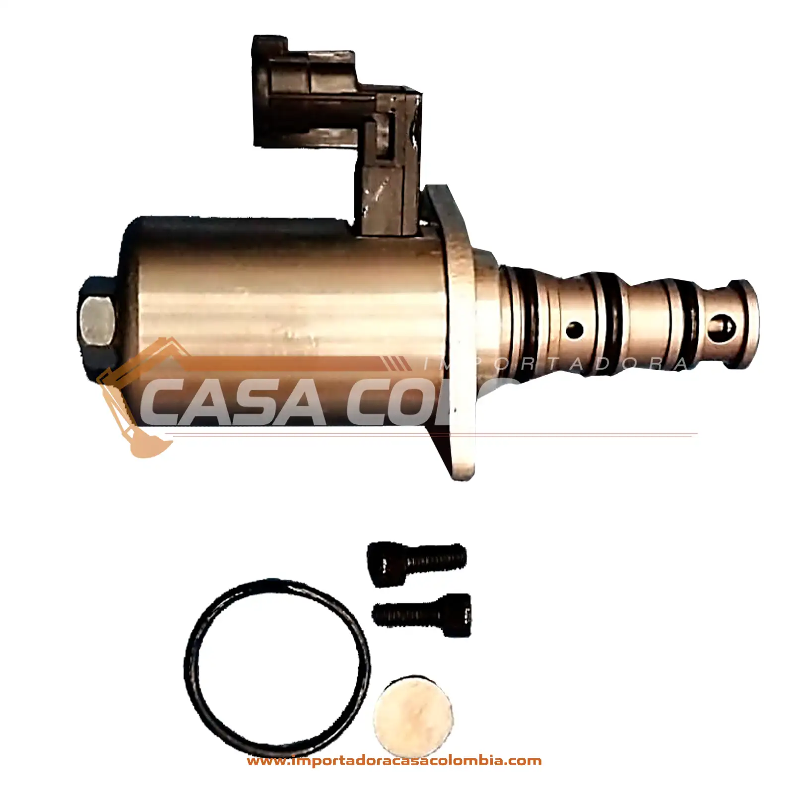 YB600001780 (1) VALVULA SELENOIDE BANCO VALVULAS EXC. HITACHI ZX120-6
